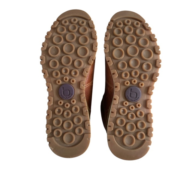 Bionica Women Dalton Red Lace Up Brown Leather Waterproof Hiking Boots Size 7.5 - Picture 9 of 10